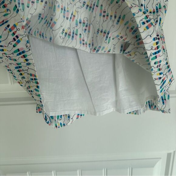 Lilly Pulitzer Sz 2 Oh Buoy Alexi Nautical Mini Dress Beachy Cottagecore Whimsy - Picture 9 of 11